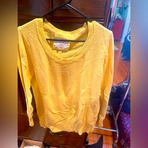 Yellow wool blend sweater from Old Navy sunny yellow extra extra large XXL 🌞